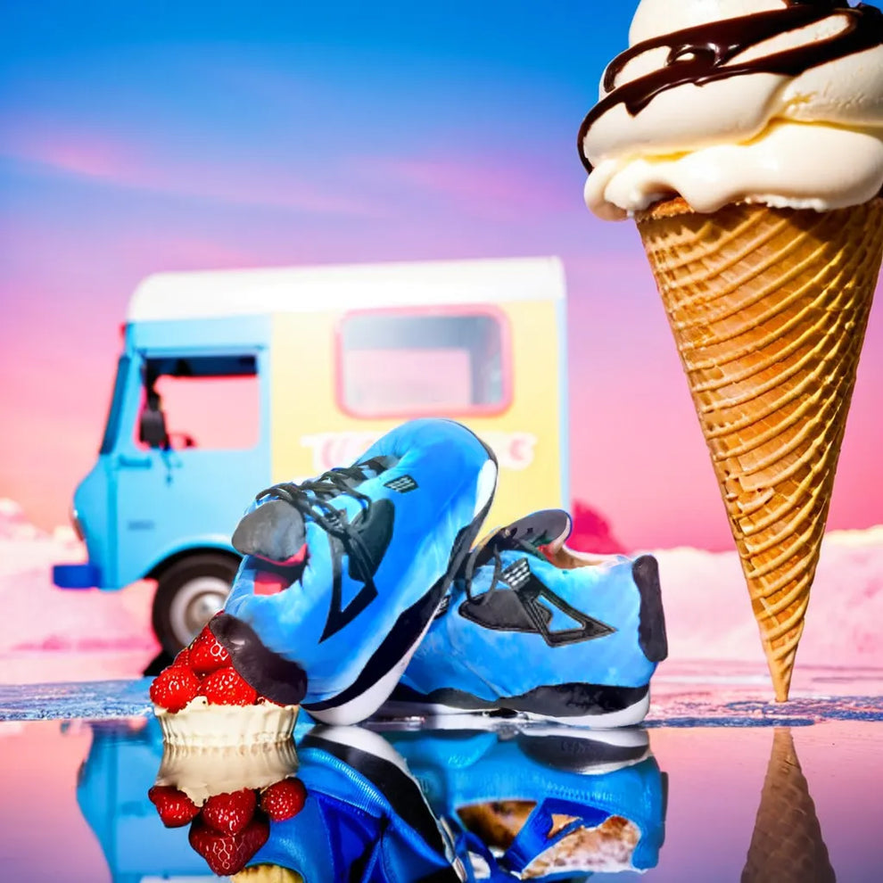 PuffKicks™ Blue Cactus