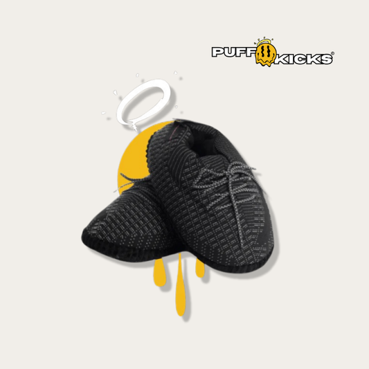 PuffKicks™ YEEZ Noir