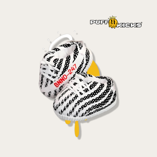 PuffKicks™ YEEZ Zebra