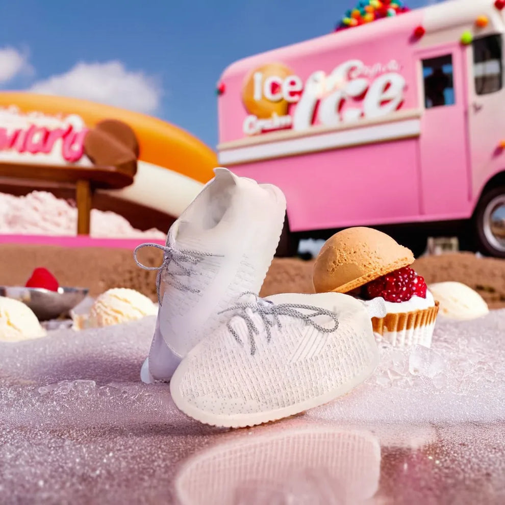 PuffKicks™ YEEZ Pure White